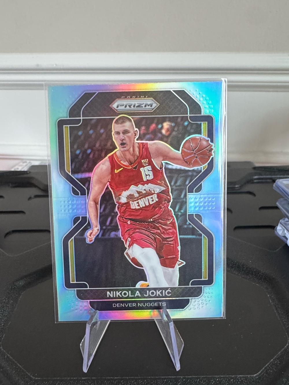 2021 Nikola Jokic Panini Prizm Silver Prizm Card